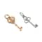 12 Packs: 12 ct. (144 total) Charmalong™ Gold & Rhodium Key Charms by Bead Landing™